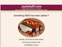 Tablet Screenshot of jackstuff.com